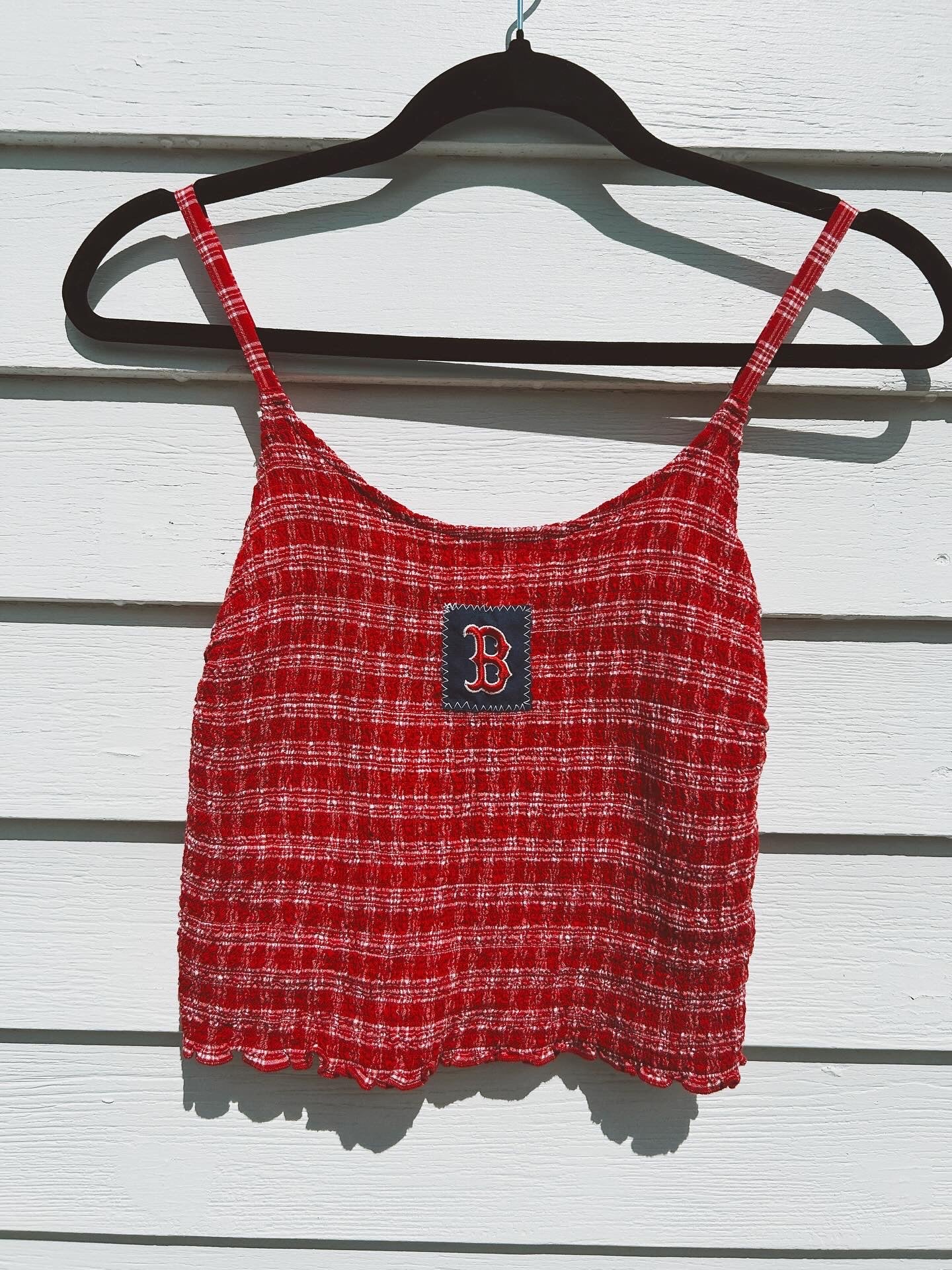 Red Sox Patch Tank