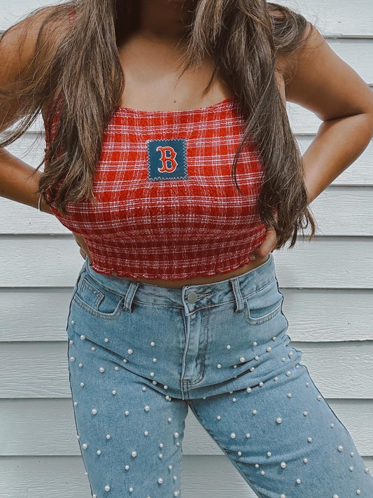 Red Sox Patch Tank